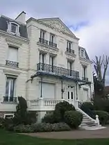 Hôtel particulier,avenue Aristide-Briand.