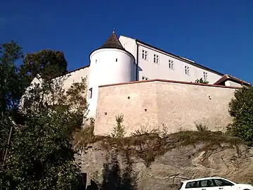 Les fortifications de la ville.