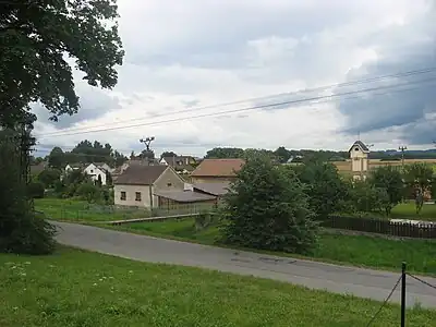 Maisons à Hradec nad Svitavou.