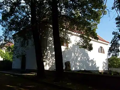 Hradiště : église évangélique.