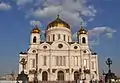 La cathédrale du Christ-Sauveur de Moscou (1860–1883).