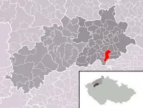 Localisation de Hříškov