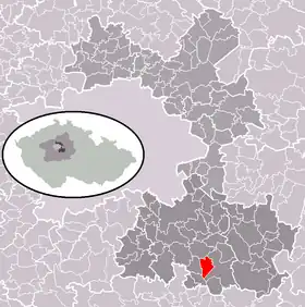 Localisation de Hrusice
