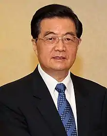Hu Jintao(en poste : 2002-2012)