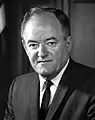 Hubert Humphrey, ancien vice-président, et ancien sénateur du Minnesota