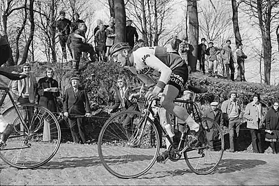 Hubert Hutsebaut en 1972 à Harelbeke.