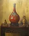 Vase chinois rouge, 1933