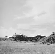 Un faux bombardier Lockheed Hudson sur la base de la RAF de Kota Bharu (1941)