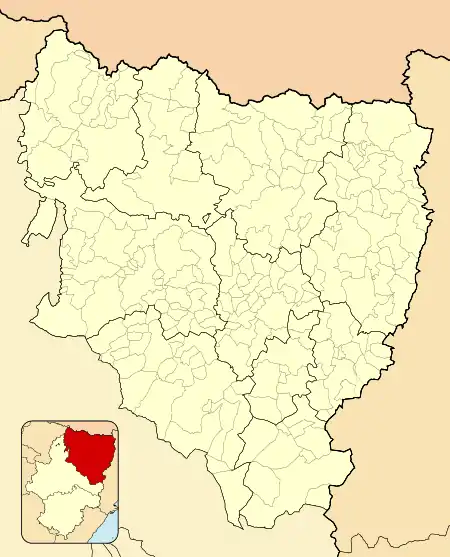 Voir sur la carte administrative de province de Huesca
