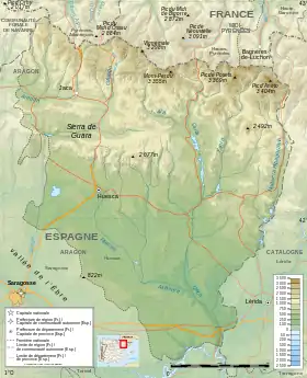 (Voir situation sur carte : province de Huesca)