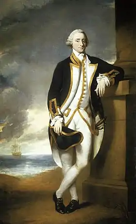 Hugh Palliser (1780-1784), par George Dance le Jeune