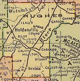 Comté de Hughes (Oklahoma)