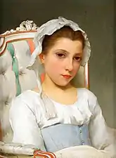 Portrait de jeune fille, localisation inconnue.