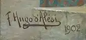 signature de Hugo d'Alesi