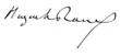 Signature de Hugues Le Roux