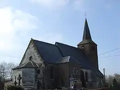 L'église Saint-Vaast.