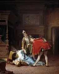 Scene du Massacre de la Saint-Barthélémy (1870)