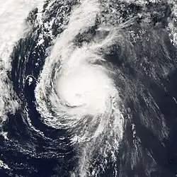 L'ouragan Isaac, le 1er octobre 2006 à 14h35 UTC