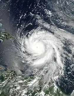Ouragan Maria le 19 septembre 2017 à 20:45 UTC
