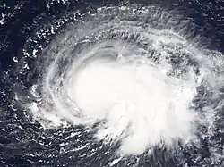 L'ouragan Nate, le 6 septembre 2005