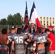 Hurricanes Montpellier J9 champions de France juniors 2014 (victoire en finale contre les Vikings de Villeneuve d'Ascq).