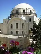 la synagogue reconstruite achevée