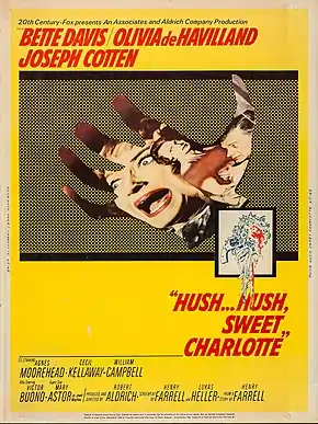 Description de l'image Hush...Hush, Sweet Charlotte poster.jpg.