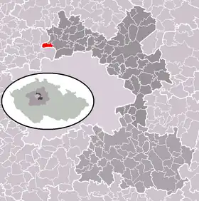 Localisation de Husinec