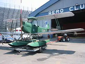 Vue de l'avion.