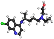 Représentation tridimensionnelle en noir sur fond blanc d'une chaîne de motifs géométriques à base hexagonale