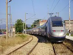 TGV à quai.