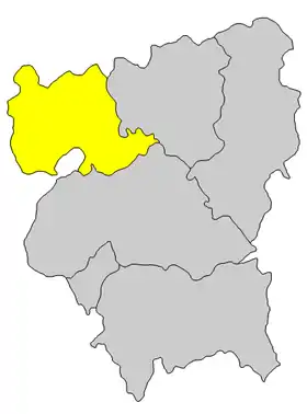 Localisation de Liánpíng Xiàn
