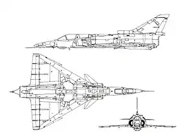 vue en plan de l’avion