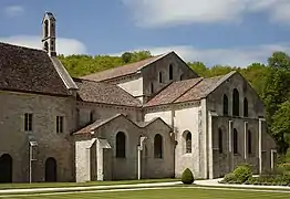 L'abbaye de Fontenay.