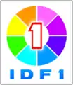 Logo d'IDF1 du 20 mars au 1er septembre 2008.