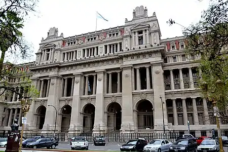 Palais de justice et cour suprême de la nation.