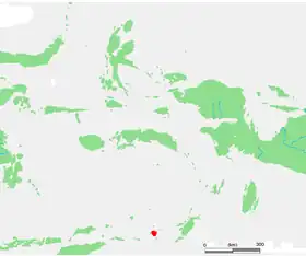 Les îles Babar en Indonésie orientale.