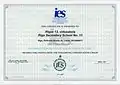 Certificat international IES