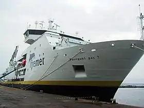 Le Pourquoi pas ?, navire océanographique à Brest.