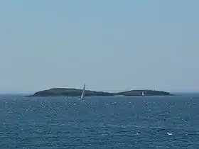 Vue de l'île Méaban.