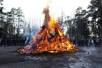 Feu de Pâques