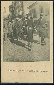 Comitadjis bulgare capturé par la police Ottoman
