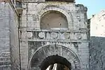 Arc de porte d'enceinte étrusque.