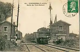 Train de la Compagnie du Nord au Vert-Galant.