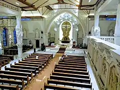 L'intérieur de la cathédrale