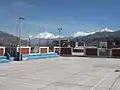 Monts Huandoy, Huascarán, Copa et Vallanaraju au nord est de Huaraz.