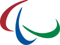 Troisième symbole des Jeux paralympiques de 2004 à 2019.