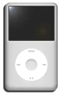iPod classic argent