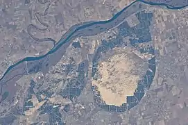 Depuis l'espace, ISS en 2011,