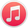 Logo d’iTunes 12-12.1(d’octobre 2014 à juillet 2015)